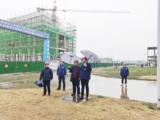 集團(tuán)公司領(lǐng)導(dǎo)到國泰化工調(diào)研工作