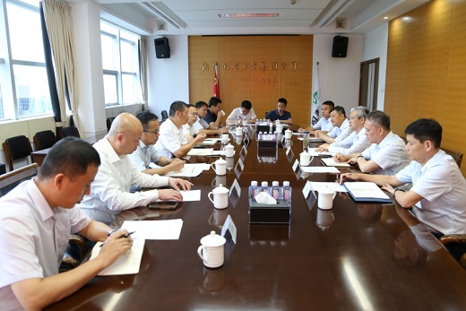 中煤礦建集團來集團公司商談項目合作事宜